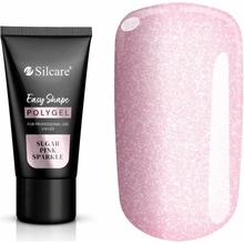 Silcare POLYGEL Easy Shape SUGAR PINK SPARKLE 30 g