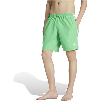 Бански гащета Adidas Originals Adicolor 3-Stripes 8´´ swimming shorts - Green (Semi Screaming Green)
