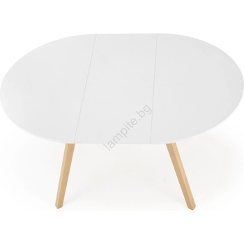 Halmar Трапезна маса solina бяла/дъб (ha0231)