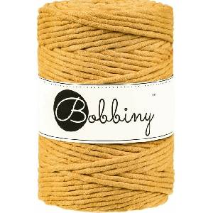 Bobbiny Macrame Cord 5 mm 100 m Mustard юта (MX-E012)