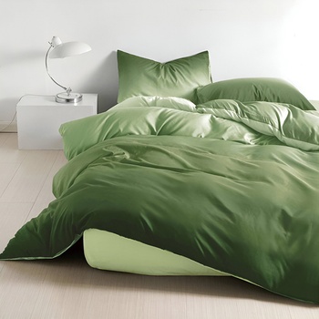 EmonaMall Двулицево спално бельо EmonaMall, 4 части - Модел S17468 (S17468-66666b)