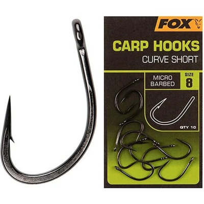 Fox Háčky Curve Shank Short vel. 6 10 ks