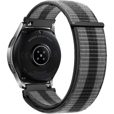 Eternico Airy Universal Quick Release 22mm Elephant Gray with Black stripe AET-UN22AY-ElGr – Zboží Živě