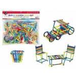 ASKATO Little Genius Building Blocks Sticks - 436 Pieces
