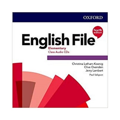 English File Fourth Edition Elementary Class Audio CDs (5)