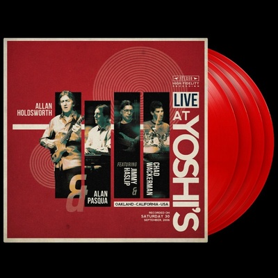 Allan Holdsworth, Alan Pasqua, Jimmy Haslip, Chad Wackerman: Live at Yoshi's (Coloured Red Vinyl, Anniversary Edition) - 4Vinyl LP