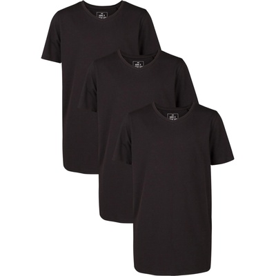 WE Fashion Тениска черно, размер 134-140
