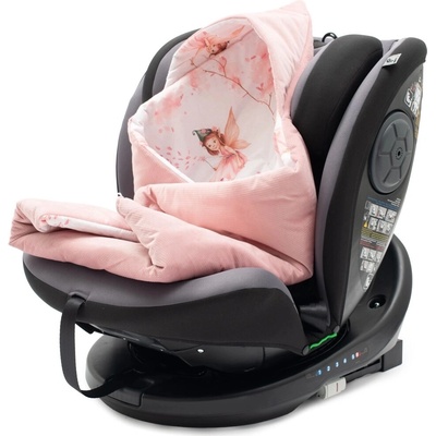 NEW BABY zavinovačka do autosedačky Belisima Ružová