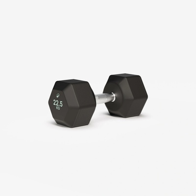 CORENGTH Činka na kruhový trénink a posilování Dumbell šestihranná 22,5 kg