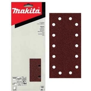 Makita Шлайф хартия MAKITA с велкро закрепване 115x229 мм 14 отвора K40, 10 бр. P-43022 (P-43022)