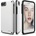 elago Armor Case - хибриден кейс (поликарбонат + TPU) и HD покритие за iPhone SE (2020), iPhone 8, iPhone 7 (бял)