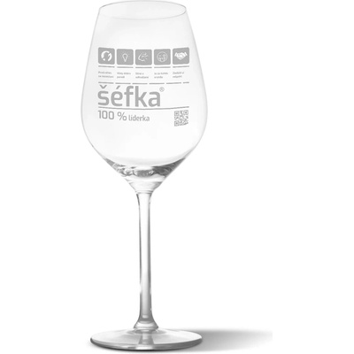 Sablio Pohár na víno Šéfka 490 ml