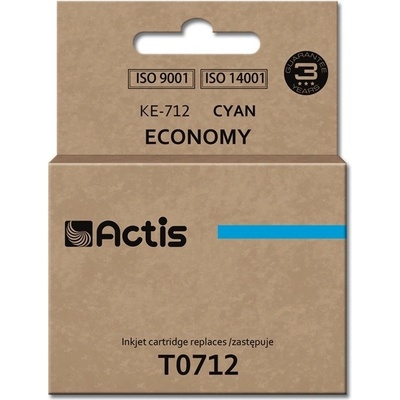 Compatible KE-712 ink (replacement for Epson T0712/T0892/T1002; Standard; 13.5 ml; cyan) (KE-712)