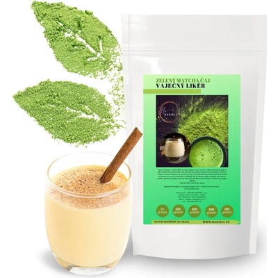 Haniell Zelený čaj Matcha s príchuťou vaječného likéru 200 g