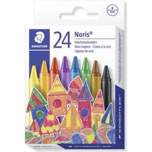 STAEDTLER Пастели STAEDTLER "Noris 220", 24 различни цвята 220 08 C24 PE/220 NC24 (220 08 C24 PE/220 NC24)