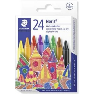 STAEDTLER Пастели STAEDTLER "Noris 220", 24 различни цвята 220 08 C24 PE/220 NC24 (220 08 C24 PE/220 NC24)