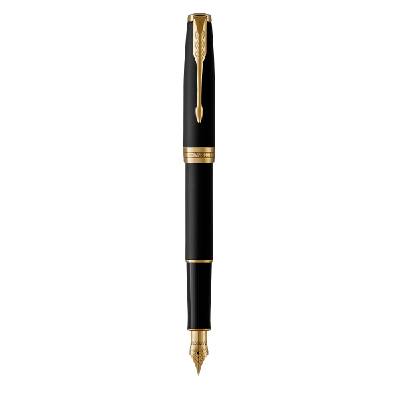 Писалка Parker Royal Sonnet Matte Black GT, M (26584-А-GT M)