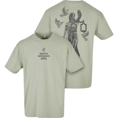 Mister Tee Тениска Justice Oversize Tee softsalvia XXLUB-MT2545-03259 - Тъмносив, размер S