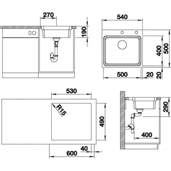 Image 1 of BLANCO ETAGON 500-IF/A (521748)
