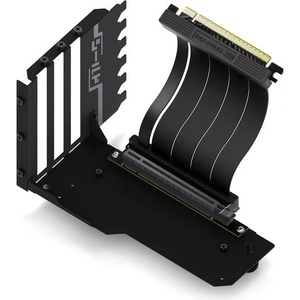 EZDIY Ezdiy-fab shield комплект за вертикален монтаж на видеокарта, Черен (yihpi344)