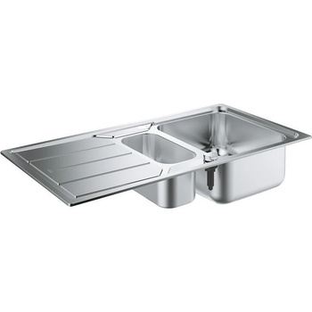 GROHE Кухненски умивалник с две купи и отцедник, K500, 970 x 500 mm (31572SD0)