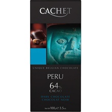 Cachet Hořká čokoláda Peru 64% 100 g