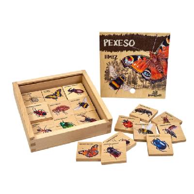 Lesní svět Pexeso klasické - Z říše hmyzu