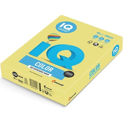 Papír IQ Color A4 80g CY39 intenzivní žlutá 500listů