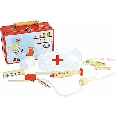 Woodyland Woody - Аксесоари в метално куфарче Доктор