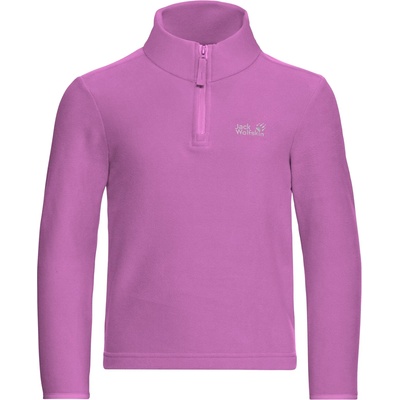 Jack Wolfskin Детски поларен пуловер Jack Wolfskin Kid's Taunus 100 Halfzip Fleece jumper - Foxglove - размер 176 (EU) (704-5898-0217)