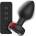 IBIZA Remote Control Anal Plug Vibrator Black Size M