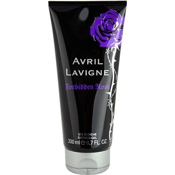 Avril Lavigne Forbidden Rose sprchový gel 200 ml