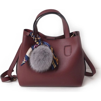 Image 1 of Дамска чанта с пухче - Umbria | ДАМСКИ ЧАНТИ