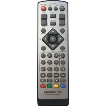 MAXIMUM dvb-t t102/105/106 pvr - оригинален дистанционен контрол СРЕБЪРЕН (dvb-t t102/105/106 pvr)