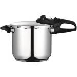 Fagor Тенджера под налягане Fagor Duo 8L, 22 см, 60/100 kPa, Вътрешна маркировка, IMPAKSTEEL дъно, 5 защити, Индукция, Сребрист (81OPFGDUO80)