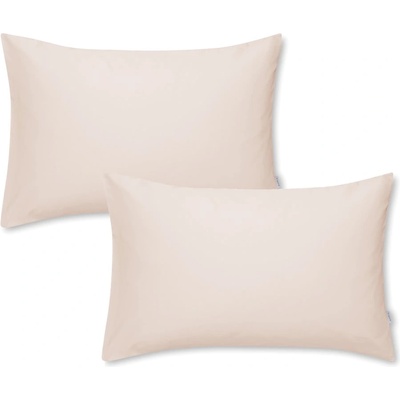 Bianca Комплект от 2 бежови калъфки за възглавници от памучен сатен Standard, 50 x 75 cm Cotton Sateen - Bianca (BD/53098/R/HPC2/OY)