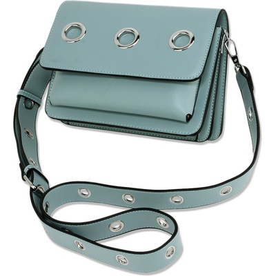 L&S Blue Flap Cross Body bag LS-AG00714 BLUE