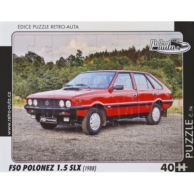Retro-Auta č. 74 FSO POLONEZ 1.5 SLX 1988 40 dílků