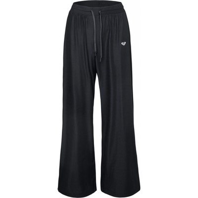 Roxy dámske nohavice rise & vibe rib wide leg pants ERJNP03556-KVJ0 čierna