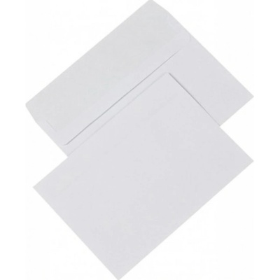 Obálka C6 bílá samolep. 114x162 mm/50 ks