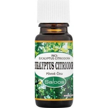 Saloos esenciální olej Eukalyptus Citriodora 10 ml