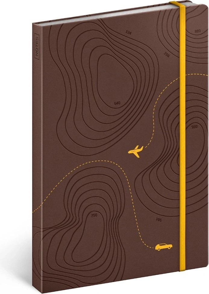 Notes Cestovatelský notes A5