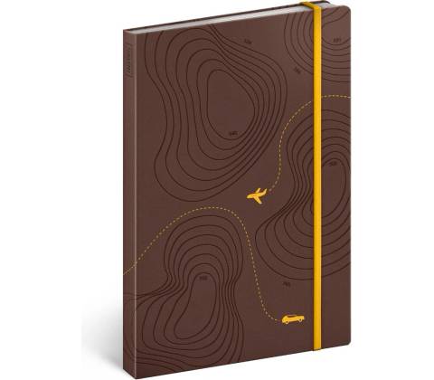 Notes Cestovatelský notes A5