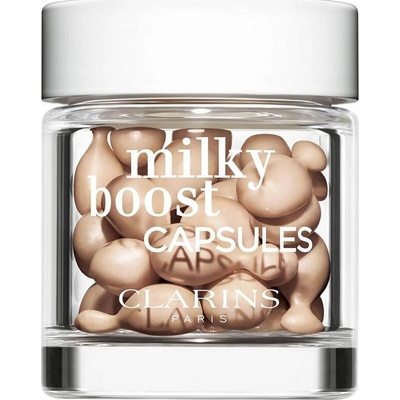 Clarins Milky Boost Capsules rozjasňujúci make-up kapsuly 03 30 x 0,2 ml