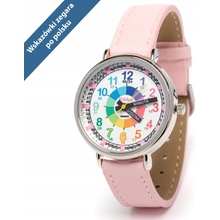Kiddus Time Teacher Polish PU ružové