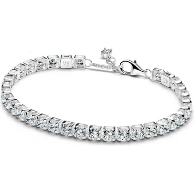 PANDORA třpytivý výrazný tenisový náramek 18 593539C01-18
