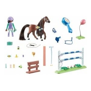 PLAYMOBIL 71355 Horses of Waterfall Zoe & Blaze mit Turnierparcours