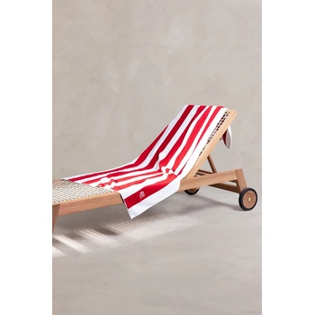 Ralph Lauren Памучна плажна кърпа Ralph Lauren HENLEY Red 90 x 170 cm (1053848)
