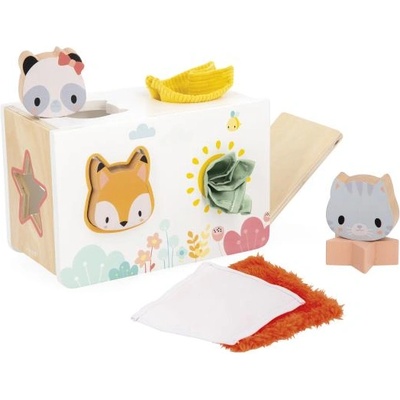 Janod Pure Дървено сортиране на форми с платове