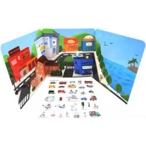 Manyuk Toys Урок с гел стикери - City